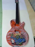 PROPOSITION DECARATION AEROGRAPHE POUR GUITARE